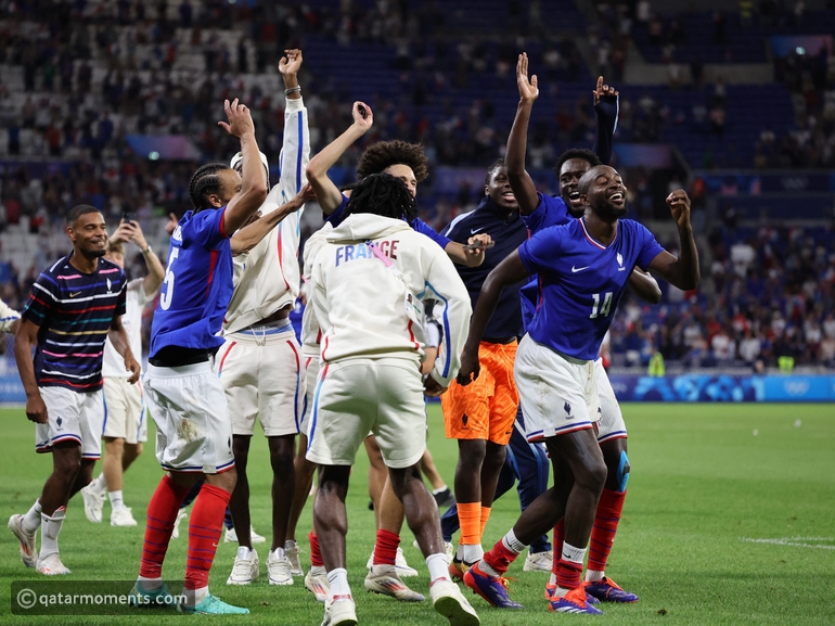 France Defeats Egypt 3-1 to Reach Olympic Soccer Final